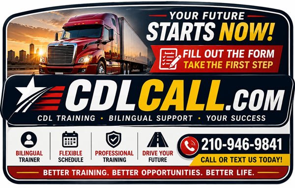 CDL School Grand Prairie TX Logo